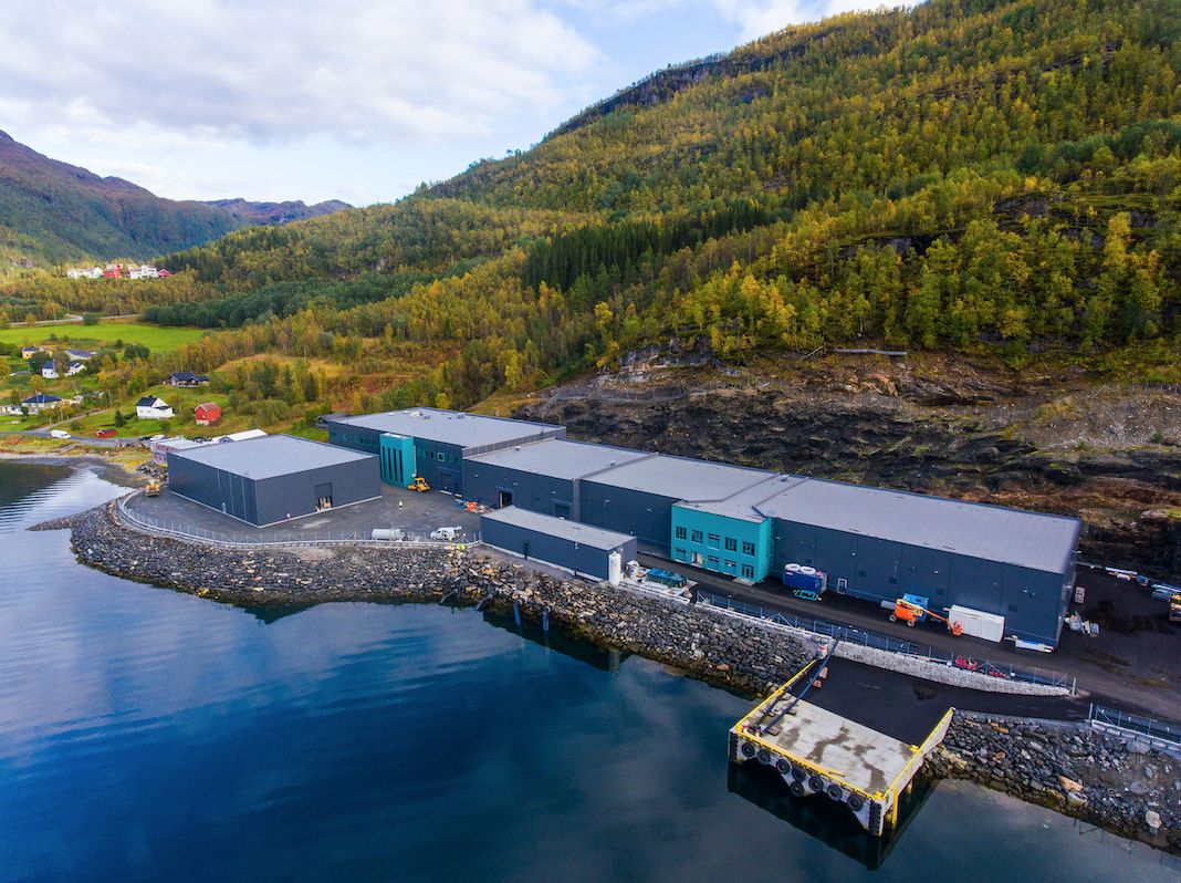 Benchmark's new salmon egg facility in  Norway