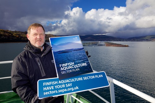SEPA chief executive Terry A'Hearne, pictured last year ahead of the public consultation