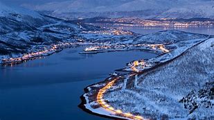Tromso, within the Arctic Circle, is an important salmon farming area