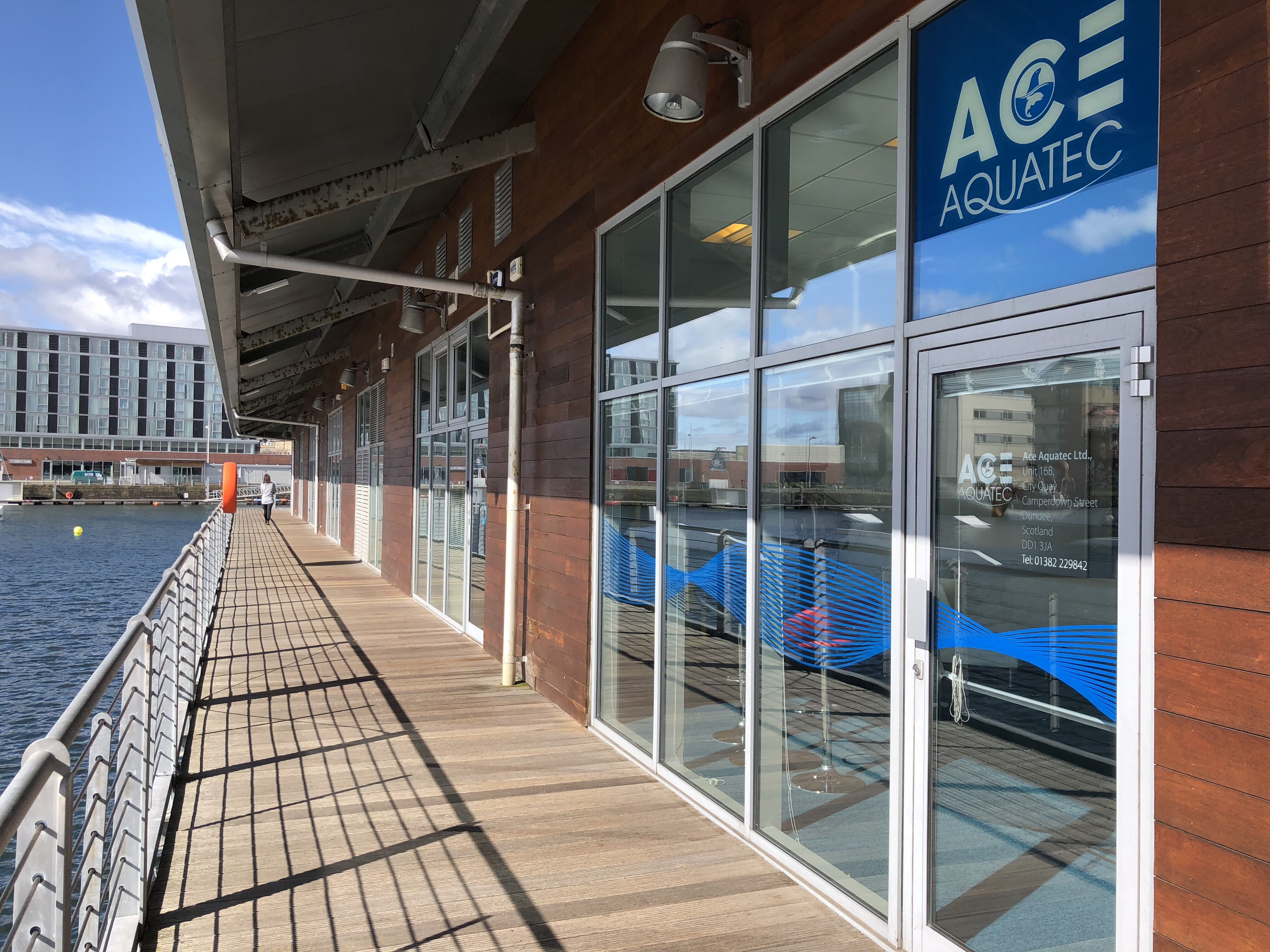 Ace Aquatec's Dundee office
