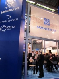 Icelandic fishing company Samherji at the Brussels seafood expo