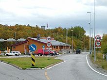 The Norway-Russia border 