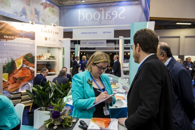 Scottish seafood companies are waiting to hear when the Brussels expo will be rescheduled