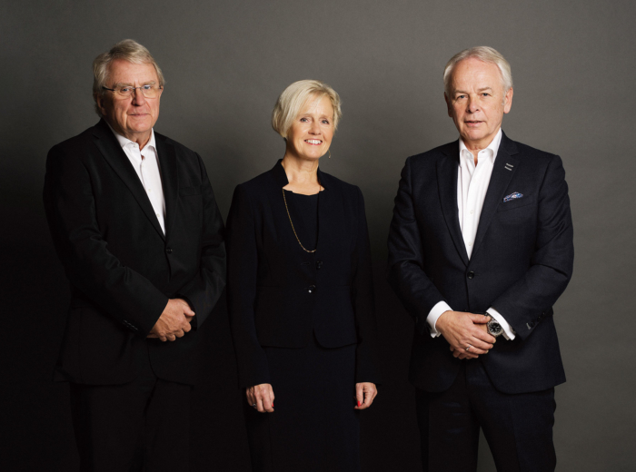 AquaCon board members (from left) Christian Selmer, Marit Solberg and Henrik Tangen (Executive Chairman)