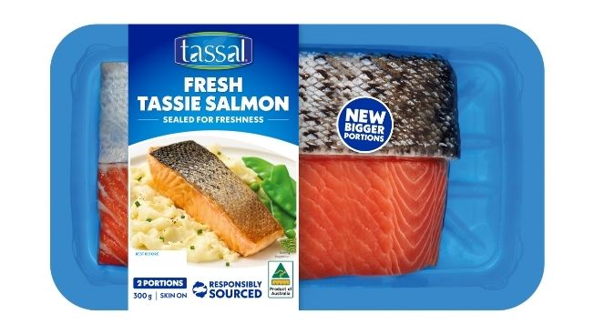 Fresh Tassie salmon from Tassal
