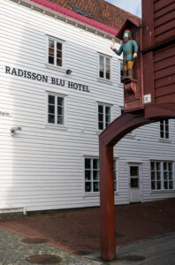 Bergen,,Norway,-,23,September,2017:,Radisson,Blu,Hotel,In
