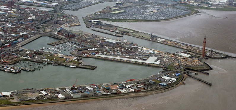 Grimsby port