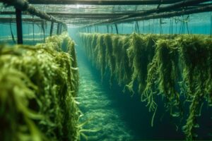 Seaweed farm