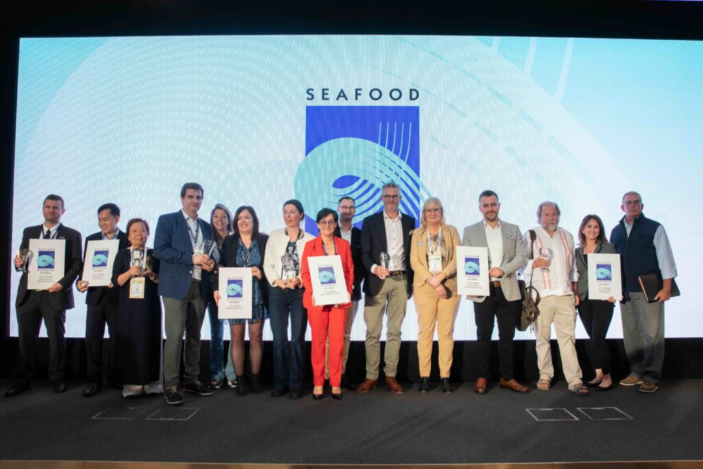 Winners at the Seafood Excellence Global Awards 2024