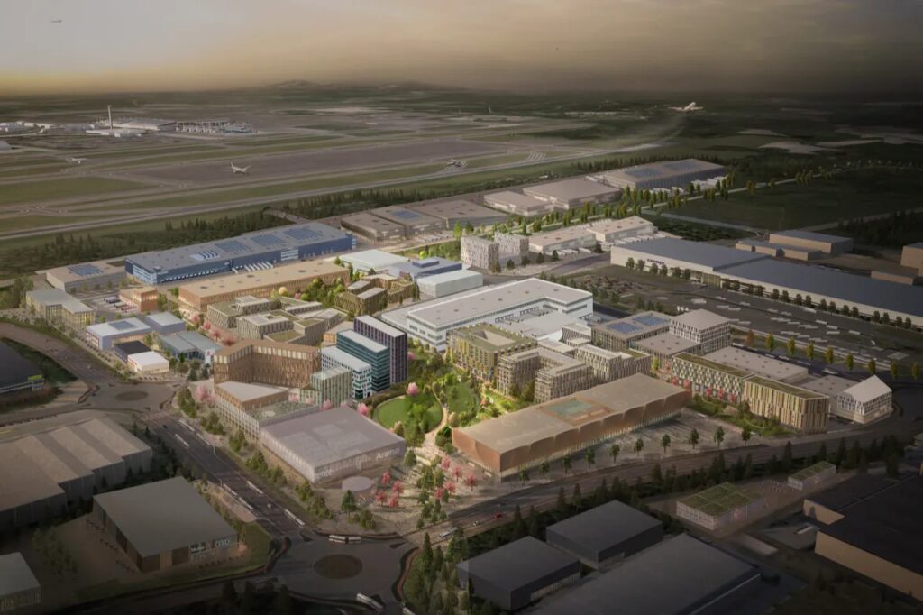 How Grieg's processing facility at Oslo Gardermoen airport will look